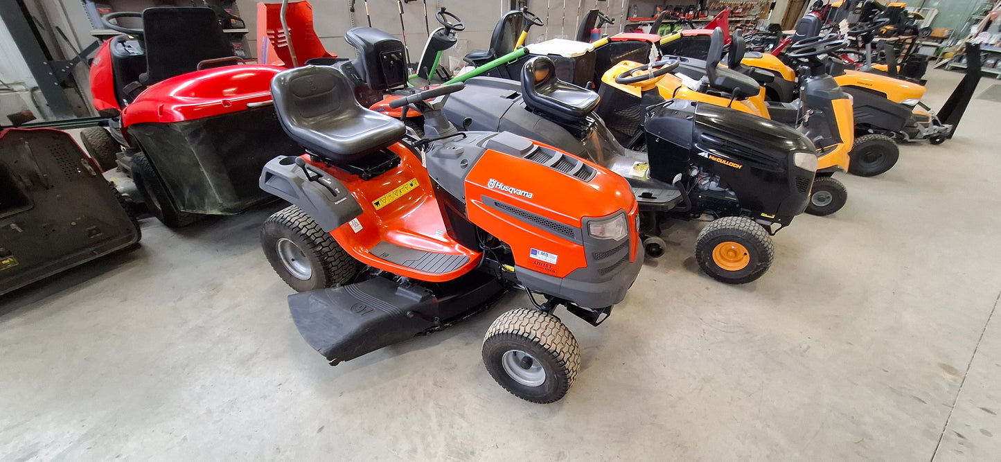 Tracteur tondeuse autoportee occasion husqvarna