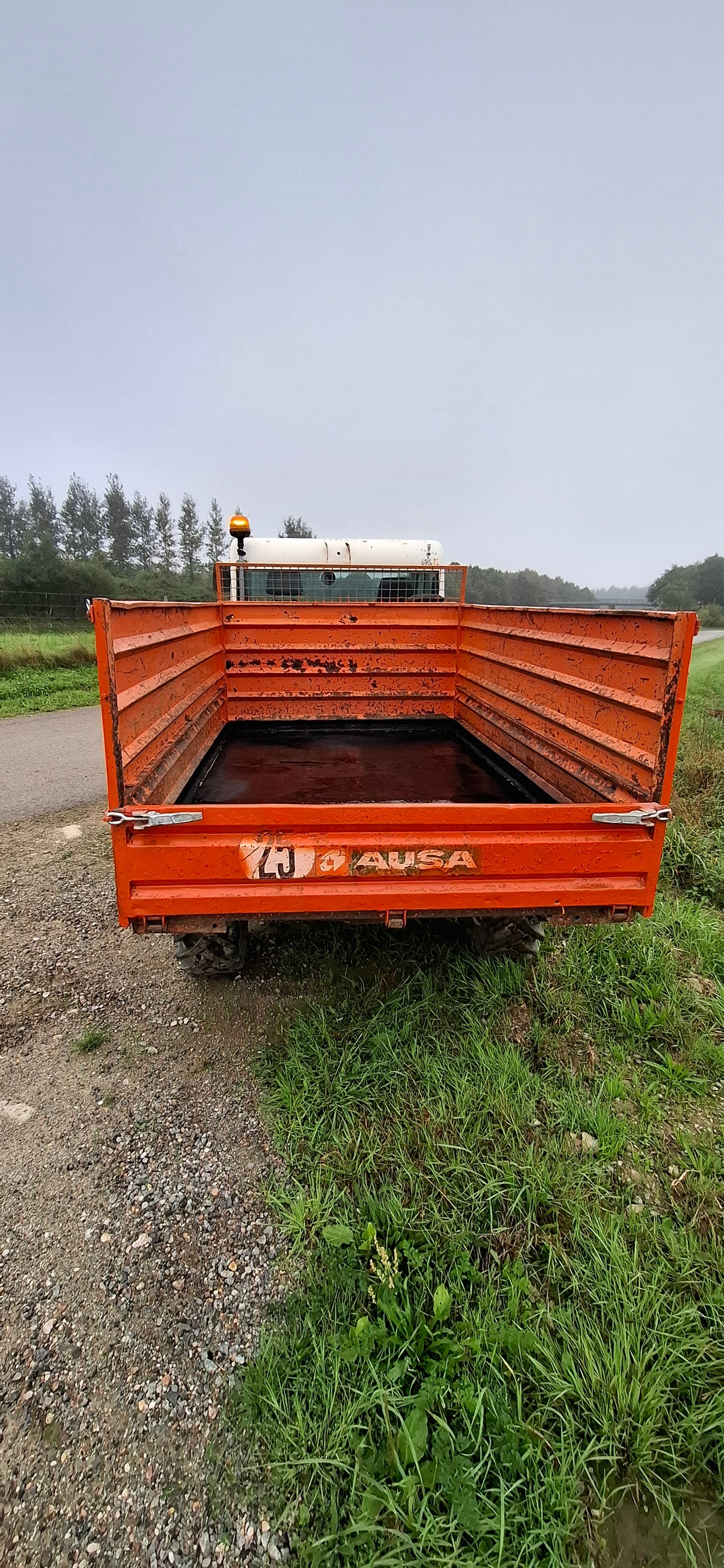 Mini Camion Benne AUSA M150M - Kubota 23CV - Homologué Route MAGA